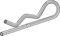 Federvorstecker mit Einzelfelder 2