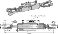 Hydraulische Hubstangengabeln - 970 gallery