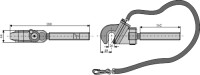 Oberlenker-Fanghaken zur Bolzenaufnahme M30x3,5 2