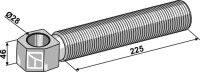 Gelenkspindel 1.3/4 2