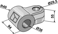 Gelenkverbindung Ø36 2