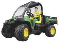 Bruder John Deere Gator 855D mit Fahrer 1