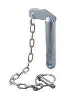 Steckbolzen mit Kette und Klappsplint