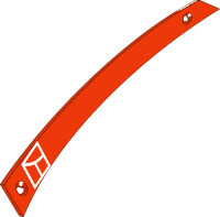 Streichblech-Streifen - links 2