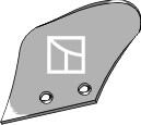 Vorschälerblech - links 2