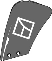 Düngereinlegerblech - links 2