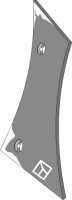 Streichblech-Vorderteil - rechts 2