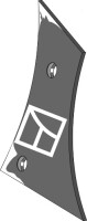Streichblech-Vorderteil - rechts 2