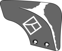 Düngereinlegerblech - rechts