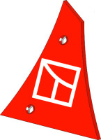 Streichblech-Vorderteil - rechts 2