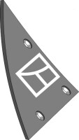Streichblech-Vorderteil B2KD L 10mm - links 2