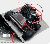 Herkules Raupenmäher Predator K34 4WD mit Fernsteuerung