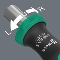 Wera Bit-Handhalter mit Ratschenfunktion 6