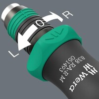 Wera Bit-Handhalter mit Ratschenfunktion und Schnellwechselh