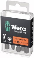 Wera Bit-Sortiment Bit-Box 5 Impaktor PH gallery