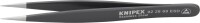 Knipex Pinzette ESD 130mm schwarz