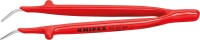 Knipex Pinzette Pr&auml;zision VDE gebogen 150mm