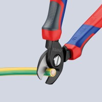 Knipex Kabelschere mit Mehrkomponenten-Griffen 165mm 3
