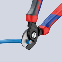 Knipex Kabelschere mit Mehrkomponenten-Griffen 165mm 5