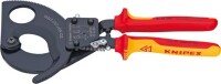 Knipex Kabelschneider VDE mit Mehrkomponenten-Griffen 280mm