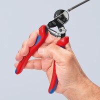 Knipex Drahtseilschere mit Mehrkomponenten-Griffen 160mm 4