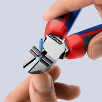 Knipex Abisolier-Seitenschneider160mm m.M.K.Griff 3
