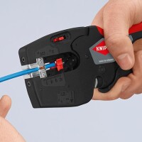 Knipex Automatik-Abisolier-/Crimpzange 0,25-4mm2 4