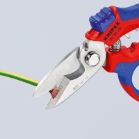 Knipex Elektriker-Schere 160mm abgewinkelt 4