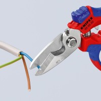 Knipex Elektriker-Schere 160mm abgewinkelt 5