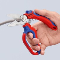 Knipex Elektriker-Schere 160mm abgewinkelt 6