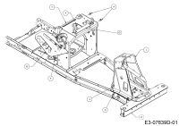 MTD Rahmen für Mini-Rider mit 60/76 gallery
