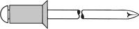 Gesipa Blindniet Alu/Stahl, Senkkopf 120 gallery