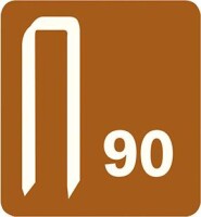 Isaberg Rapid Schmalrückenklammern Typ 90 3