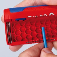 Knipex Wellenrohrschn. TwistCut m.Abisoliermesser 3
