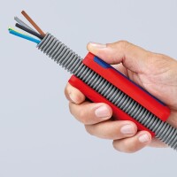 Knipex Wellenrohrschn. TwistCut m.Abisoliermesser 4