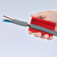 Knipex Wellenrohrschn. TwistCut m.Abisoliermesser 5