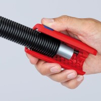 Knipex Wellenrohrschn. TwistCut m.Abisoliermesser 6