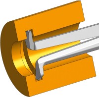 Kroeplin Innenschnelltaster INDUKTION 3