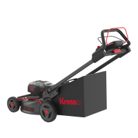 Kress Akku-Rasenmäher KG760E.9 - ohne Akku & Ladege