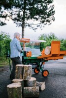 Posch Holzspalter Polly mit hydraulische Stammhebevorrichtun