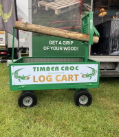 Timber Croc Holzhalter / Stammhalter mit Anh&