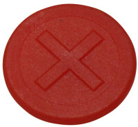 Markierungsclips rot, Plus