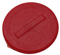 Markierungsclips rot, Minus