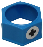 Kennzeichnungskappe SW 27 blau + gallery