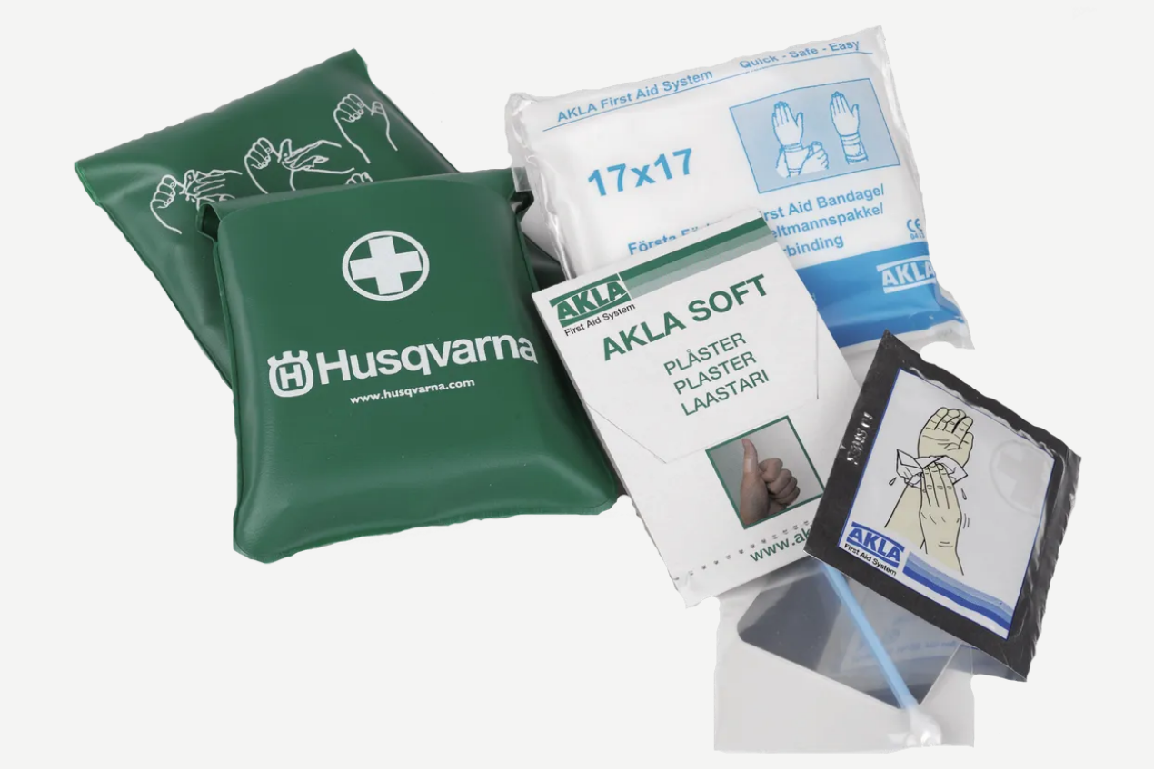 Husqvarna Verbandsmaterial (Erste-Hilfe-Set) – Rahmsdorf Shop