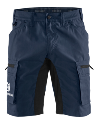 Husqvarna Werkstatthose Kurz, Herren, dunkelblau/schwarz, Gr. 44