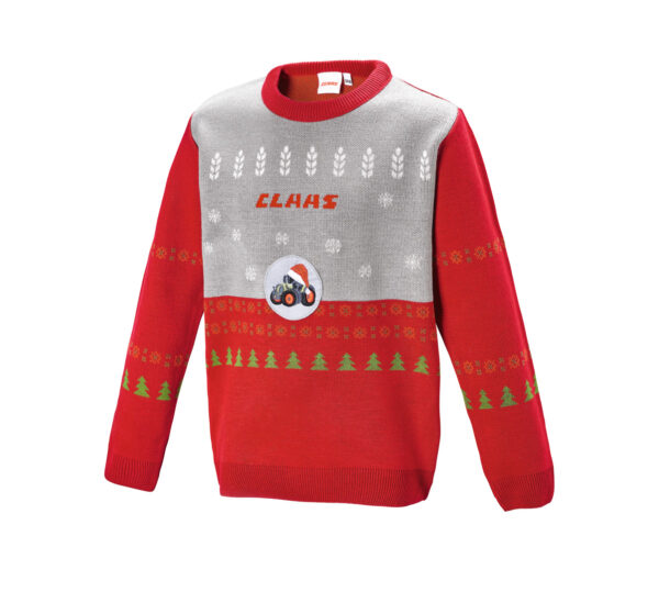 Claas Pullover Weihnachten Kinder, Gr. 134/140