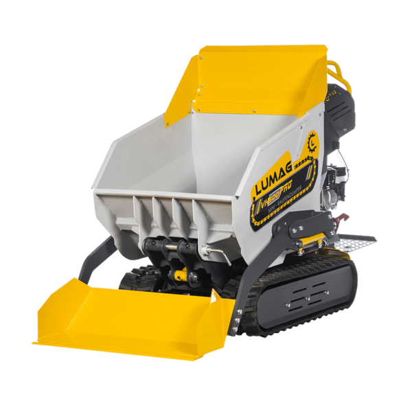 Lumag Benzin-Raupendumper VH500PROA, Ladeschaufel