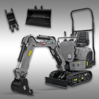 Jansen MB-800, Kompaktbagger, Benzin, Komplett-Set