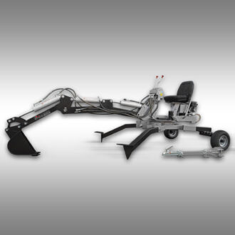Jansen MB-360° Benzin Schreitbagger inkl. 20cm Löffel 360° Drehkranz